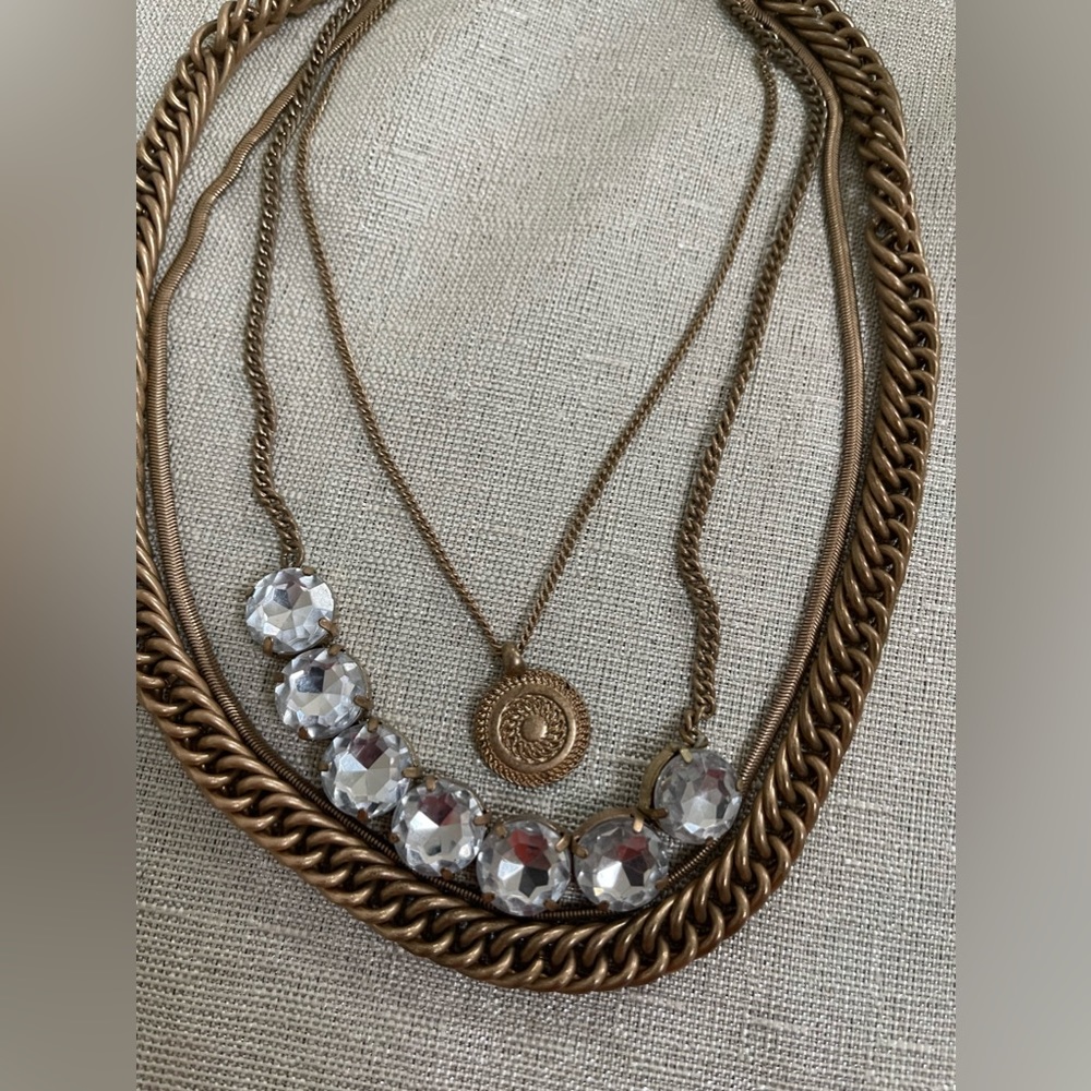 Gold necklace - Picture 3 of 5